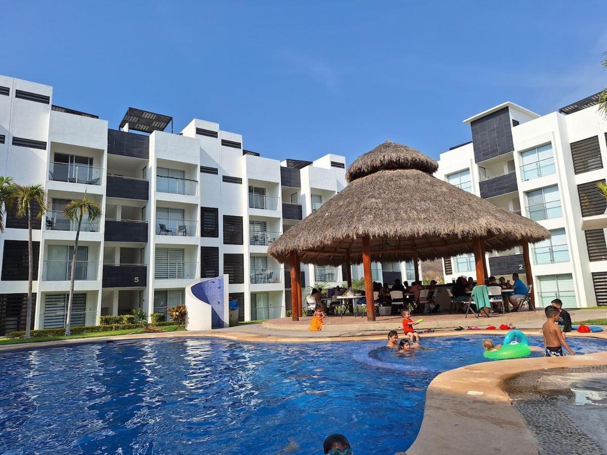 Apartment With Swimming Pool Manzanillo Extérieur photo